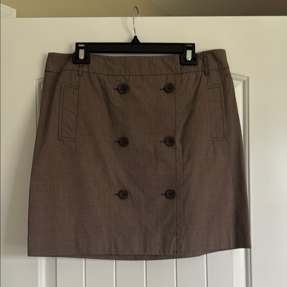 Ann Taylor Loft Brown Skirt